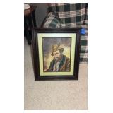 Painting of Bavairan German Man by Artist Claus Meyer