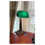 Antique Emeralite desk lamp