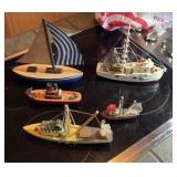 (5) Ship Models