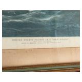 Framed Print U.S. Packet Ship "New World"