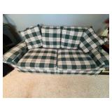 (2) Upholstered couches
