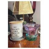 (2) Lamps; tin light; and more