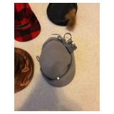 (10) Vintage hats and (4) millinery tools