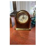 (3) Table Clocks: Seiko and Bulova
