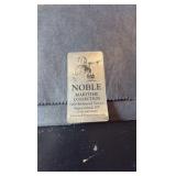 Vintage John A. Noble maritime collection note