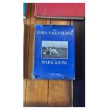 4 Vintage books" The Kennedys; Fine Prints; World War II