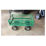 Metal 4-Wheeled Folding Utility Hand Cart