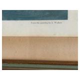 Framed Print U.S. Packet Ship "New World"