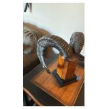 Decorative Ram Horn Sculpture