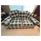 (2) Upholstered couches