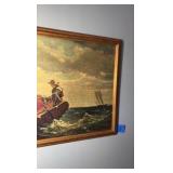 Framed Print by Homer "Breezing Up"
