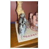 (6) Figurines, some are vintage