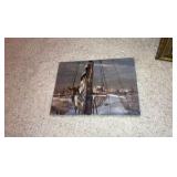 Rare John A Noble oil on canvas painting 24" x 20”