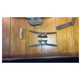 Vintage / Antique Metal parts, tool box, eagle, etc.