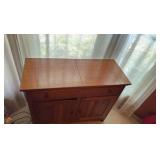 Mission Sofa Table Cabinet