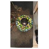 (2)Tiffany-style lamps