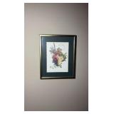 (4) botanical prints by Jean Louis Prevost, 11x9