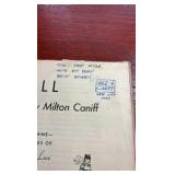 Vintage Male Call collection of comic strips artist signature