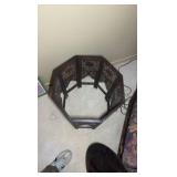 Vintage hexagon table H24" x D 24"