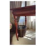 Vintage executive writing desk