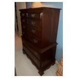 3-Piece Bedroom Suite Queen Anne Style cherry finish