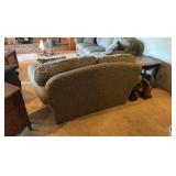 Upholstered Couch and love seat.