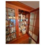 Buffet cabinet L65” x H80” x D19” (items in cabinet not included)