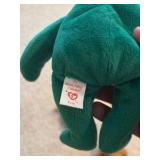 (5) stuffed animals, 4 of them are Ty