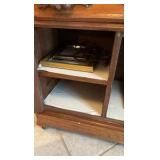 Vintage cabinet with marble top