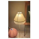 Vintage boudoir table lamp and floor lamp