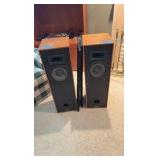 (2) Klipsch floor-standing speakers