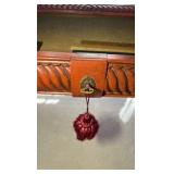Vintage executive writing desk