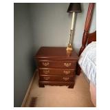3-Piece Bedroom Suite Queen Anne Style cherry finish