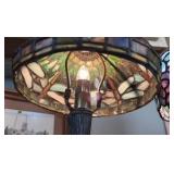 (2)Tiffany-style lamps
