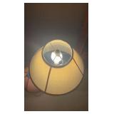 Vintage boudoir table lamp and floor lamp