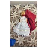 (4) vintage porcelain dolls