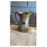 Porcelain Bavaria chocolate part and a pitcher