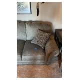 Upholstered Couch and love seat.