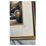 (2) Framed New Orleans themed prints 11”x 9”: