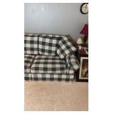 (2) Upholstered couches