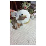 Ceramic and porcelain figurines.