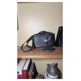 (4) wall mounted shelves with items included