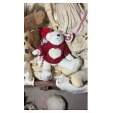 Vintage sachet pillow; Stuffed animals and dolls