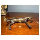 (3) Figurines: Asian Warrior; Eagle, Horse
