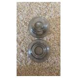 Coasters, London plates, pewter cups.
