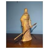 (3) Figurines: Asian Warrior; Eagle, Horse