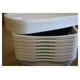 7-18 Gallon Storage Totes with lids...