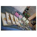 Home decor, wall art, and napkin ho...