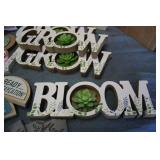 Home decor, wall art, and napkin ho...