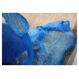 Extra Large of mesh blue netting...